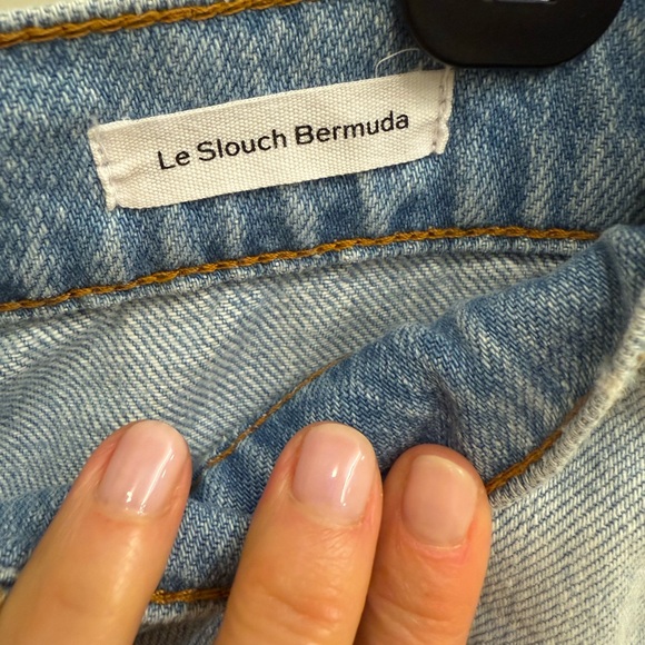 Frame Le Slouch Bermuda Shorts - Picture 5 of 5